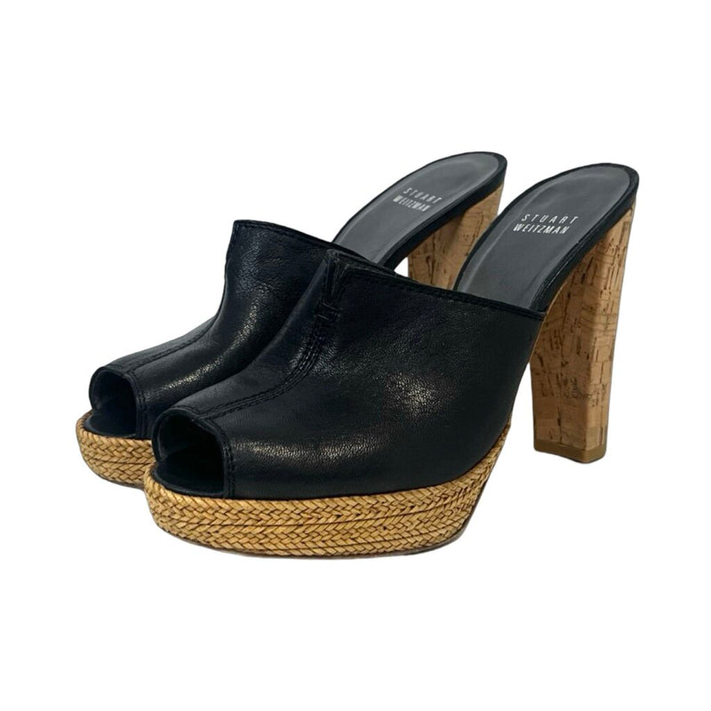 Stuart Weitzman Jute Platform Heels - Size 7.5