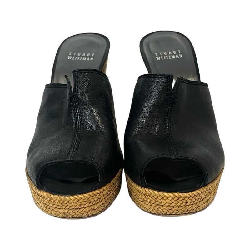 Stuart Weitzman Jute Platform Heels - Size 7.5