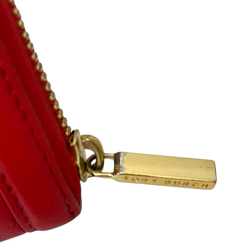 Tory Burch Zip Around Leather Wallet
