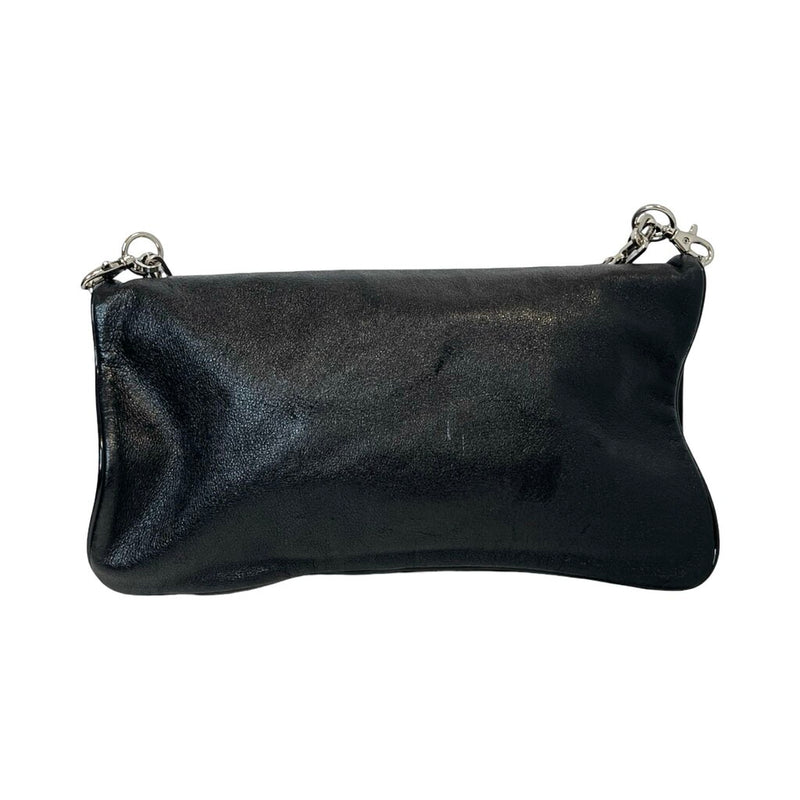Tory Burch "Reva" Leather Clutch Bag