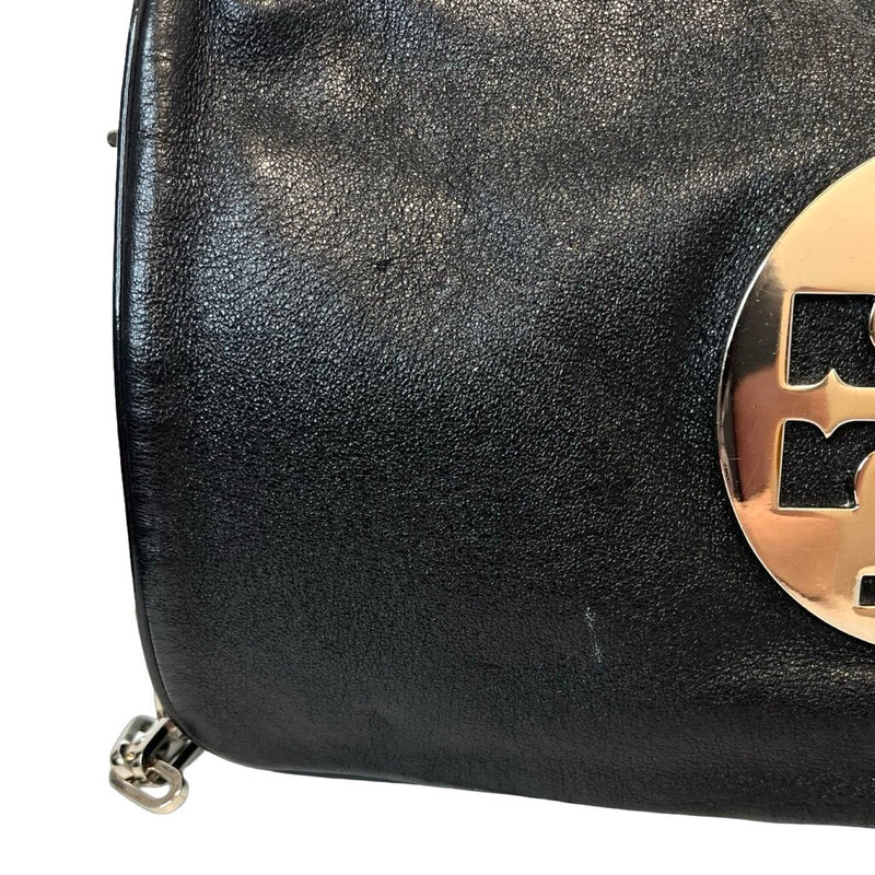 Tory Burch "Reva" Leather Clutch Bag