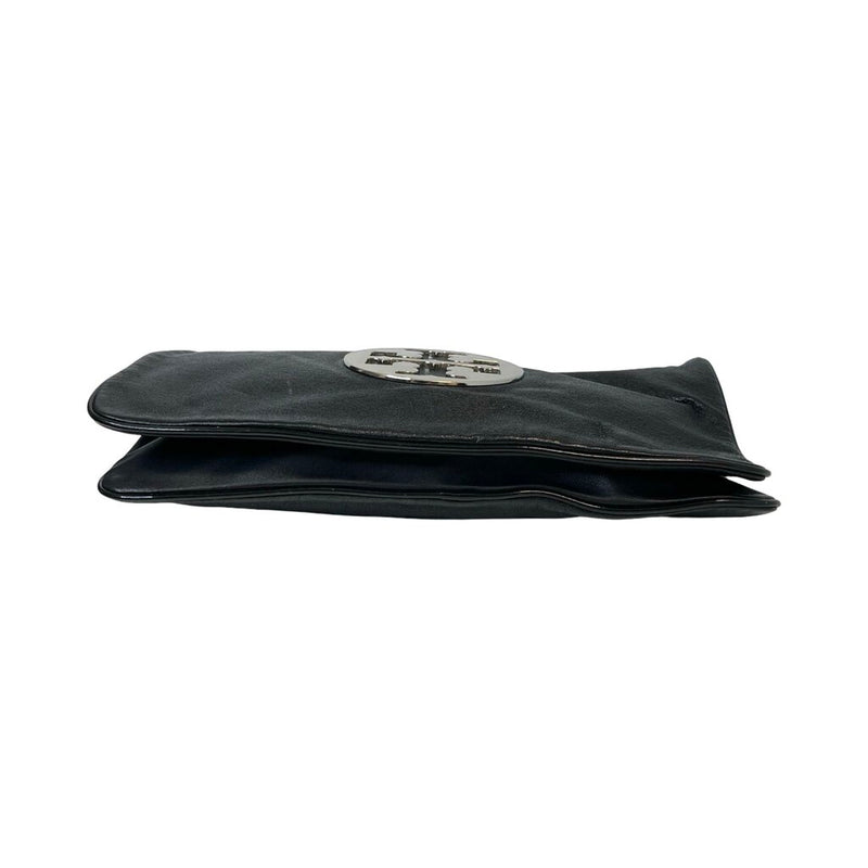 Tory Burch "Reva" Leather Clutch Bag