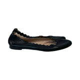 Chloe Scalloped Ballet Flats - Size 37