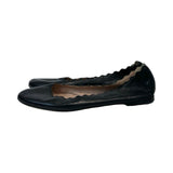 Chloe Scalloped Ballet Flats - Size 37