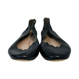 Chloe Scalloped Ballet Flats - Size 37