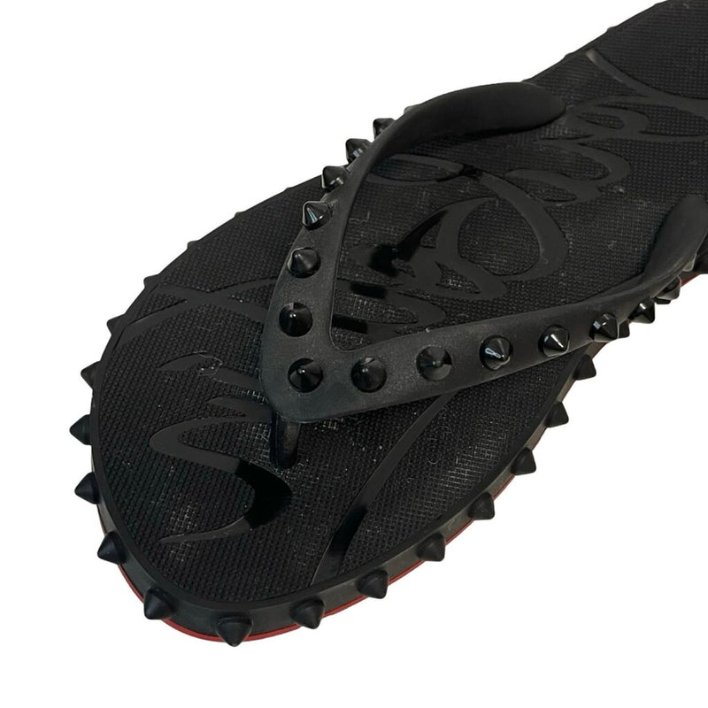 Christian Louboutin "Super Loubi Flip Flop" Sandals - Size 36