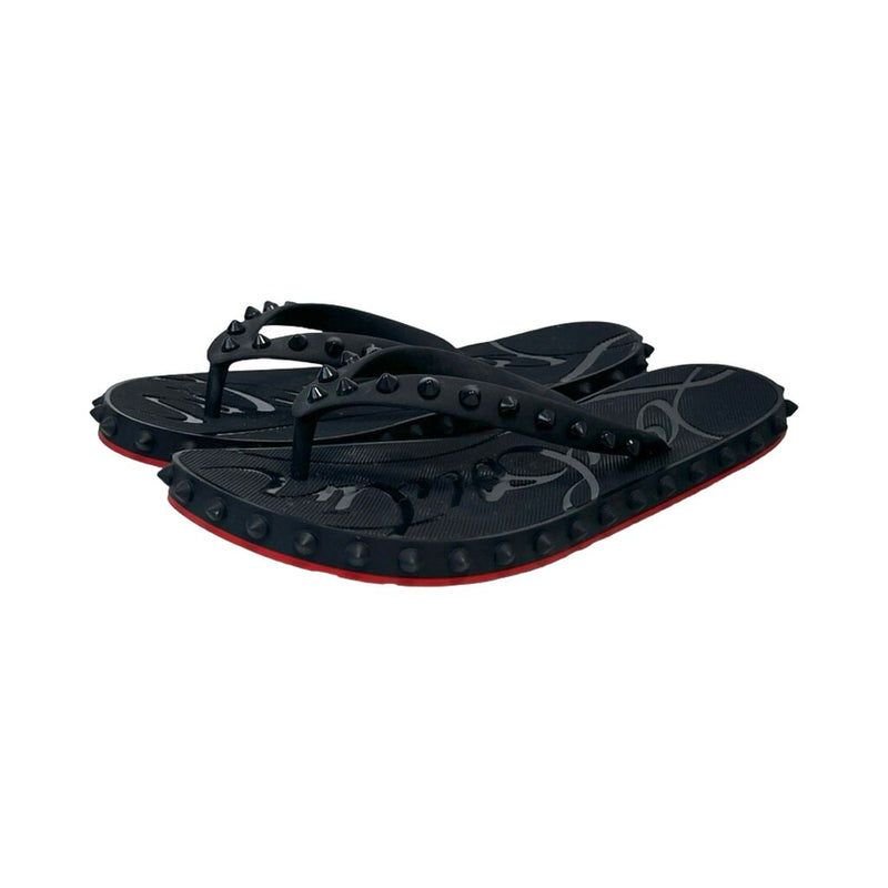 Christian Louboutin "Super Loubi Flip Flop" Sandals - Size 36