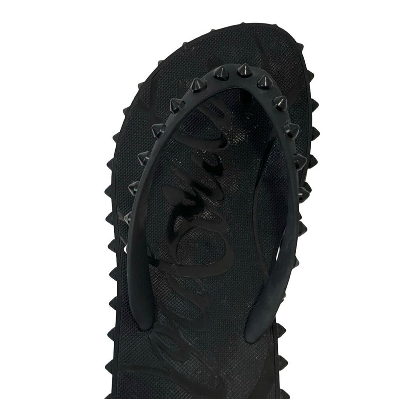 Christian Louboutin "Super Loubi Flip Flop" Sandals - Size 36
