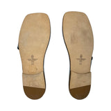 Antico Setificio Fiorentino Embroidered Velvet Slides - Size 36