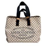 Louis Vuitton "Damier Azur Beach Cabas GM" Bag