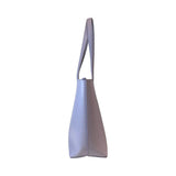 Mansur Gavriel Purple Leather Tote Bag