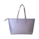 Mansur Gavriel Purple Leather Tote Bag