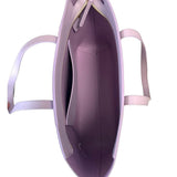 Mansur Gavriel Purple Leather Tote Bag