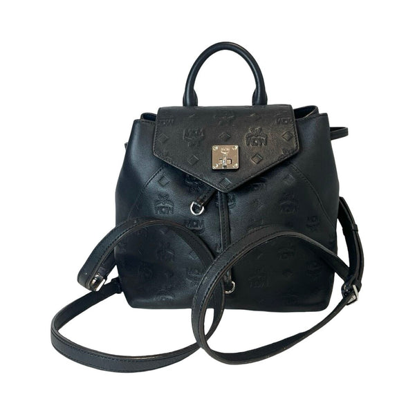 MCM Monogram Leather Backpack