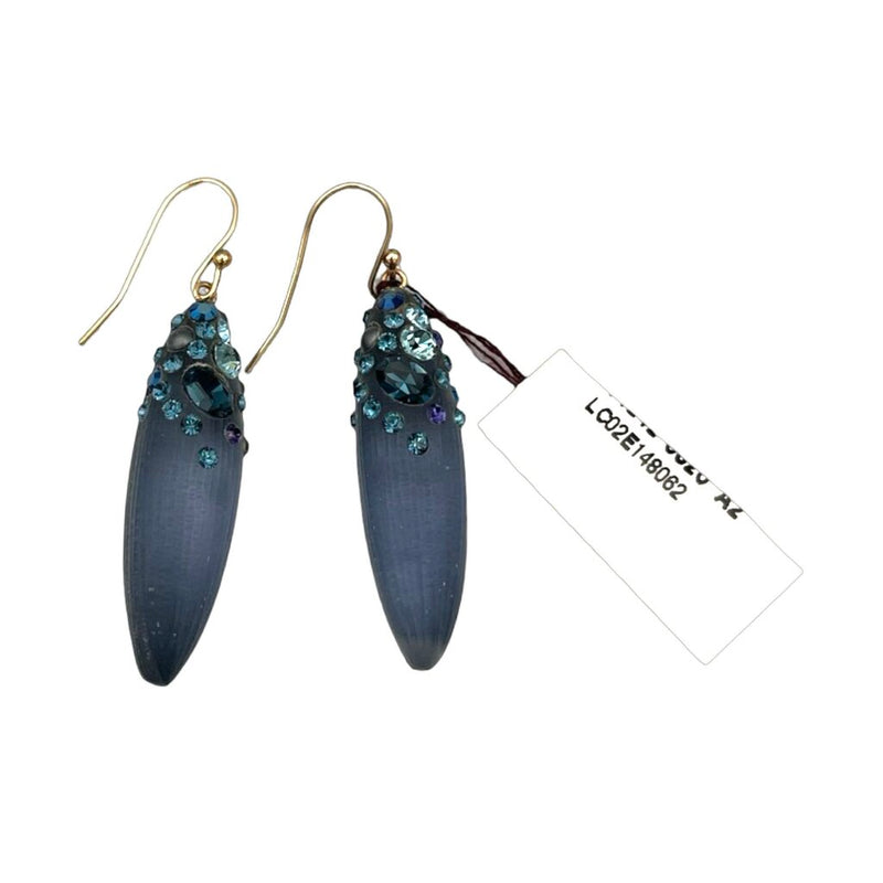 Alexis Bittar Lucite Rhinestone Earrings