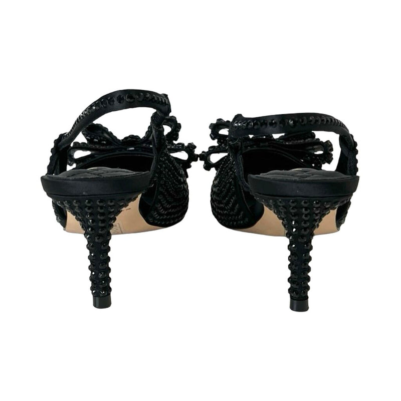 Kurt Geiger "Belgravia Crystal Bow Heels" - Size 38