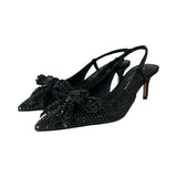Kurt Geiger "Belgravia Crystal Bow Heels" - Size 38