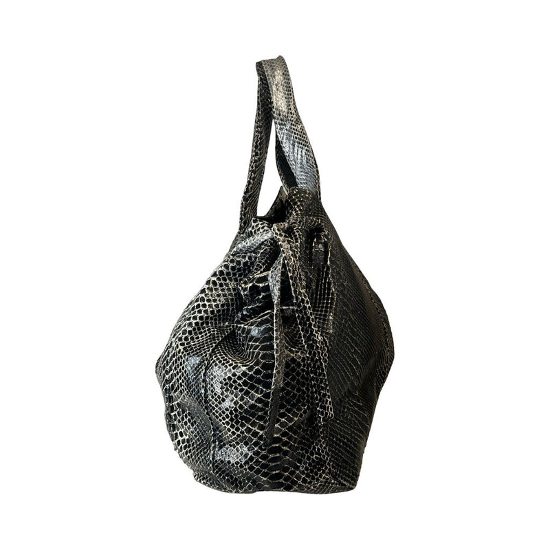 Gucci "Python Large Hysteria Tote" Bag