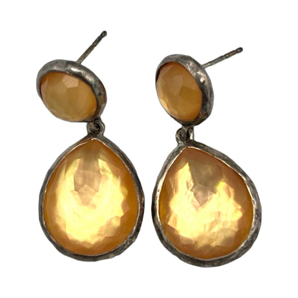 Ippolita "Two Stone Snowman Post" Earrings