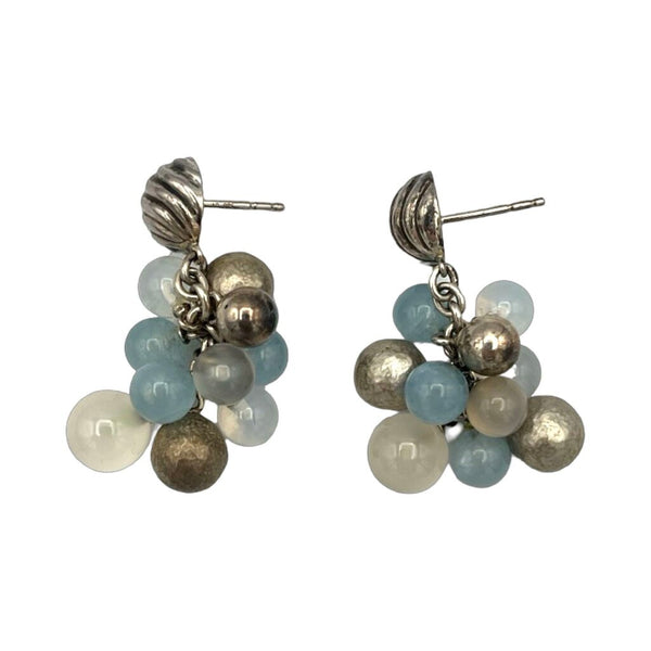 David Yurman Cluster Earrings