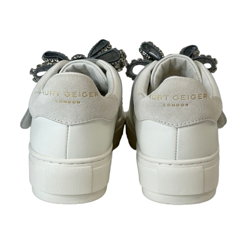 Kurt Geiger "Laney Bow Sneakers" - Size 37