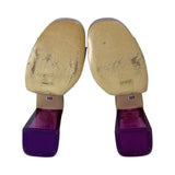 Larroude "Dolly Vinyl Platform" Heels - Size 7.5