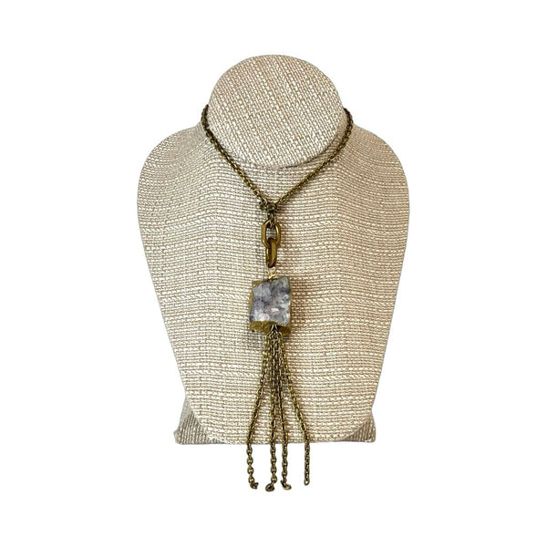 Beltshazzar Chain Druzy Necklace