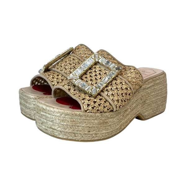 Roger Vivier Platform Espadrilles