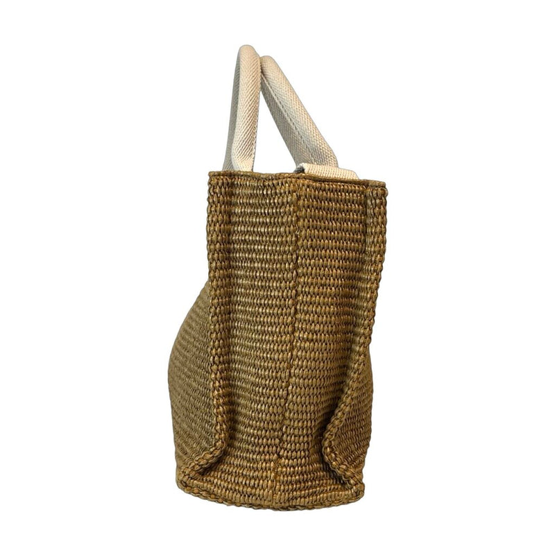 Marni "Small Basket Woven Raffia Tote" Bag