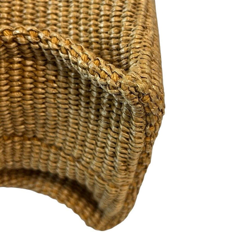 Marni "Small Basket Woven Raffia Tote" Bag