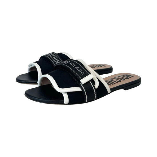 Moschino Logo Slides - Size 39