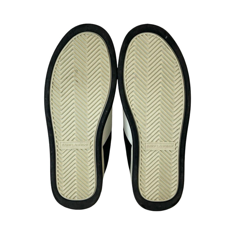 Saint Laurent Low-Top Leather Sneakers - Size 38