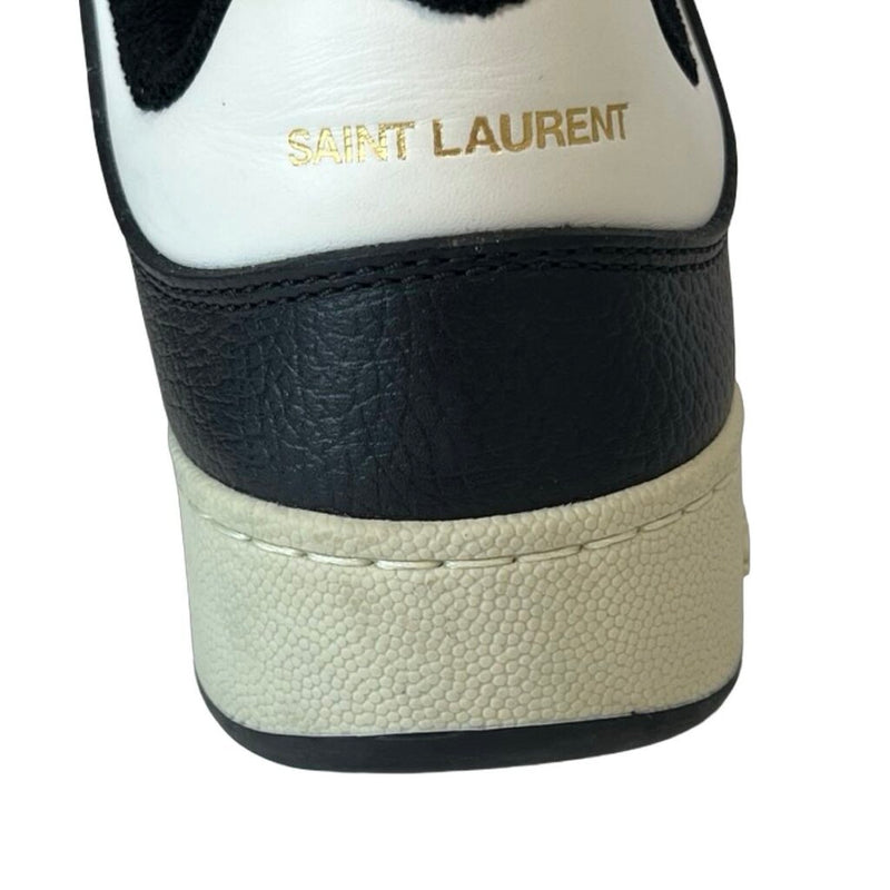 Saint Laurent Low-Top Leather Sneakers - Size 38