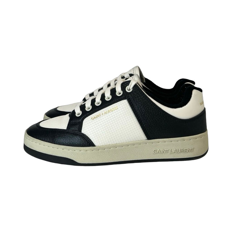 Saint Laurent Low-Top Leather Sneakers - Size 38