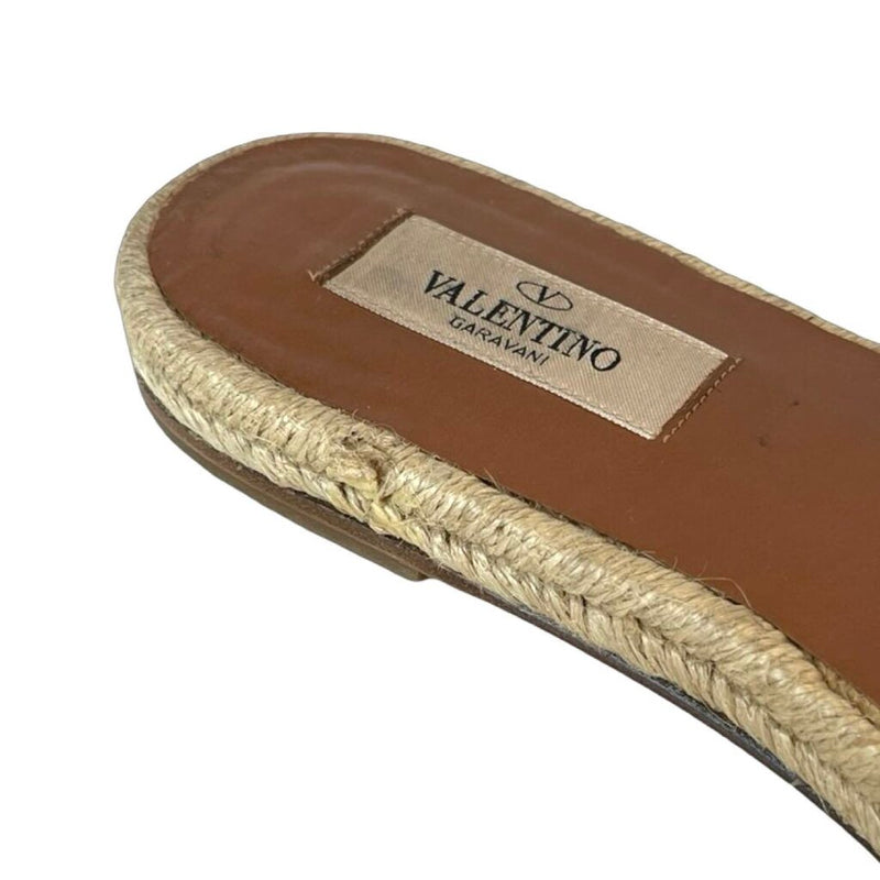 Valentino Espadrille Bow Sandals - Size 39