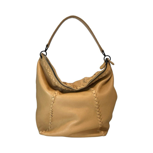 Bottega Veneta Intrecciato Trim Shoulder Bag