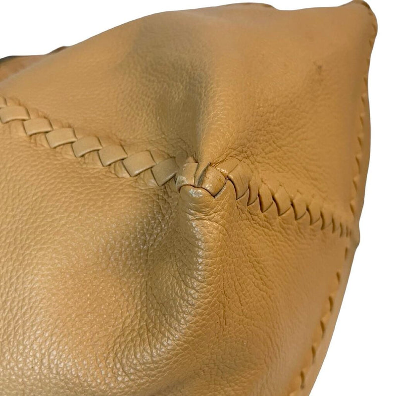 Bottega Veneta Intrecciato Trim Shoulder Bag