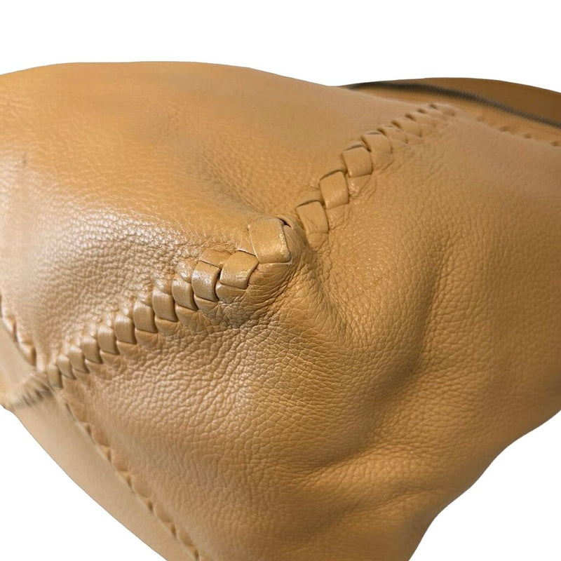 Bottega Veneta Intrecciato Trim Shoulder Bag