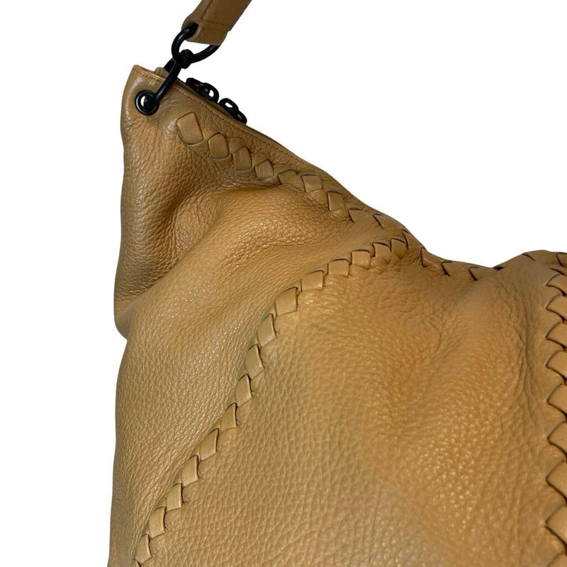 Bottega Veneta Intrecciato Trim Shoulder Bag