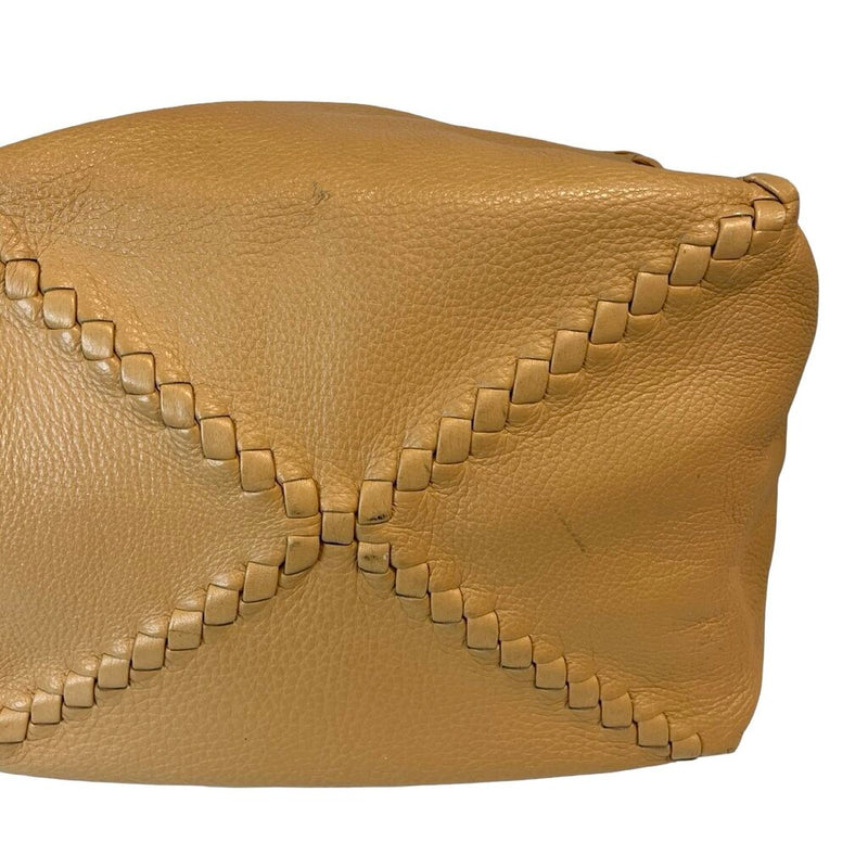 Bottega Veneta Intrecciato Trim Shoulder Bag