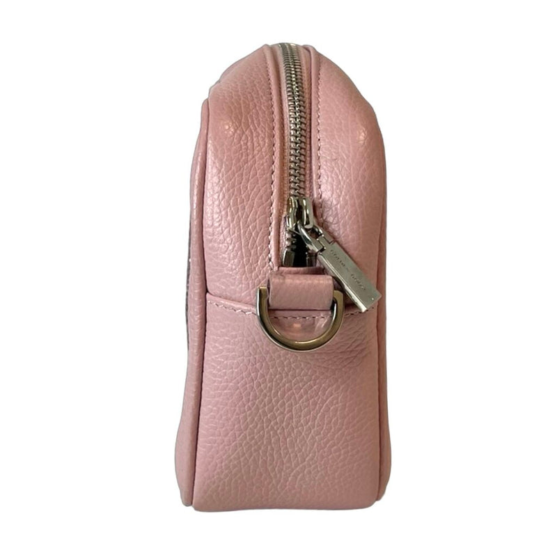 Golden Goose "Glitter Star Leather Camera Crossbody Bag"