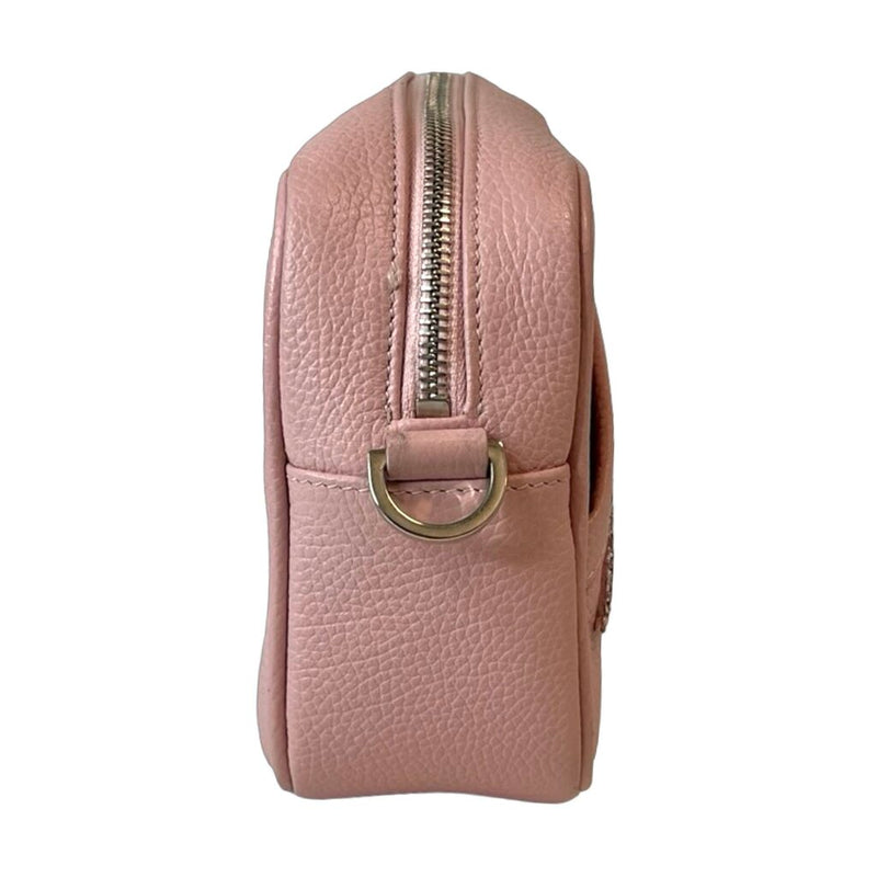 Golden Goose "Glitter Star Leather Camera Crossbody Bag"