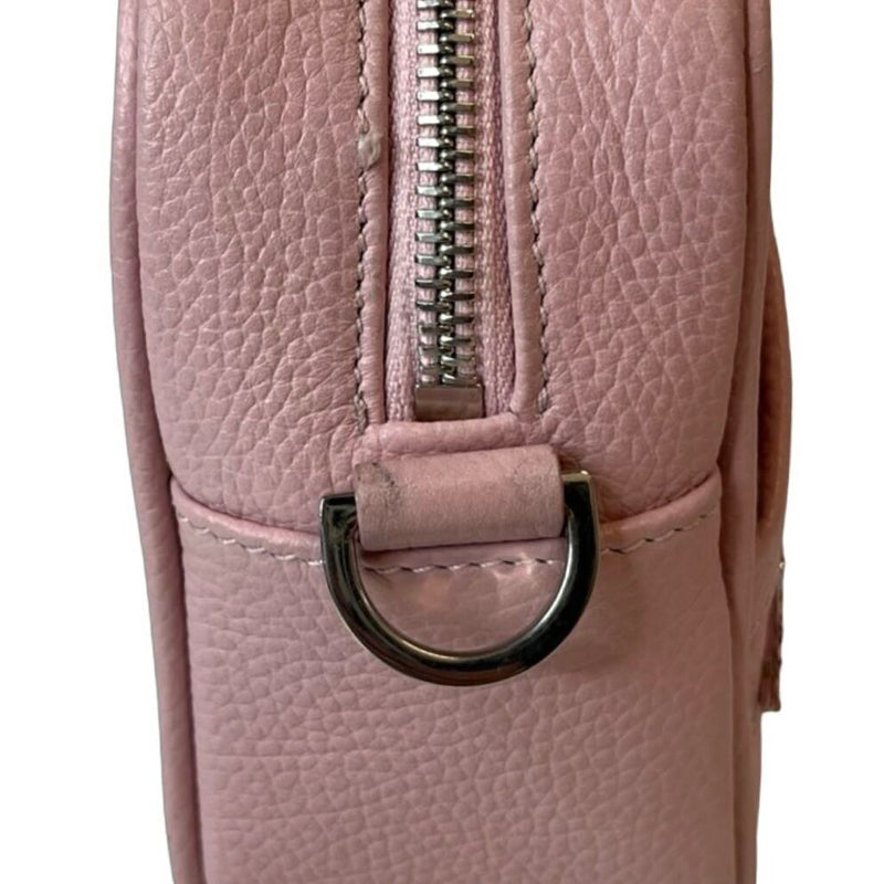 Golden Goose "Glitter Star Leather Camera Crossbody Bag"