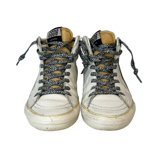 Golden Goose "Slide" High-Top Sneakers - Size 36