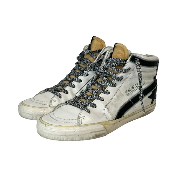 Golden Goose "Slide" High-Top Sneakers - Size 36