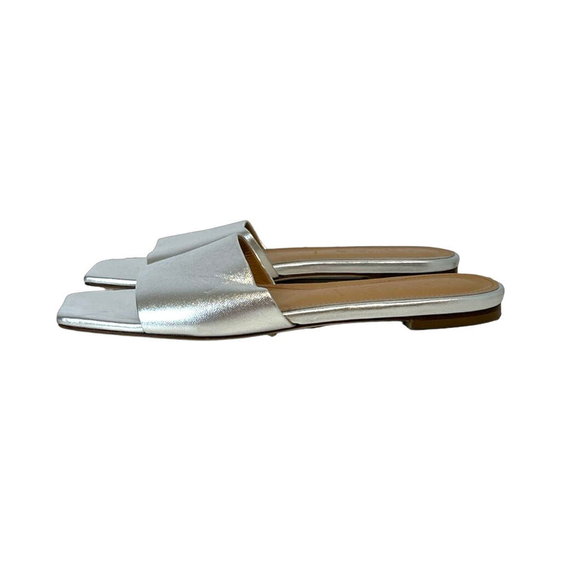 Aeyde Square Toe Slide Sandals - Size 7.5