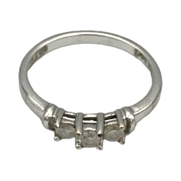 Unbranded 10k White Gold Ring - Size