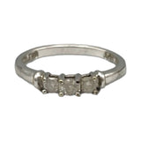 Unbranded 10k White Gold Ring - Size
