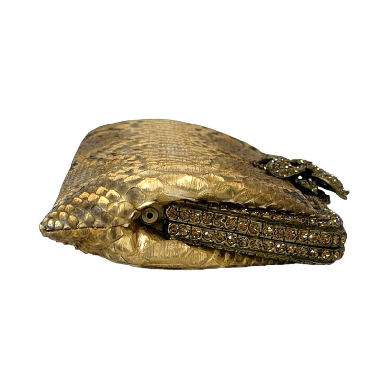 Clara Kasavina Animal Print Clutch Bag