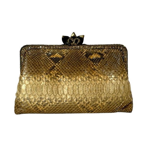 Clara Kasavina Animal Print Clutch Bag